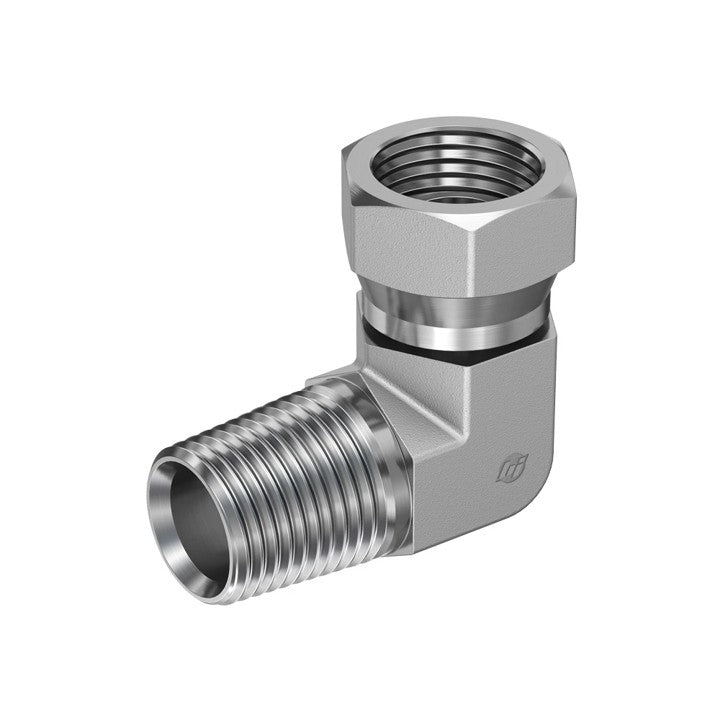 M NPT to NPSM 90° Hydraulic Adapter (1501)