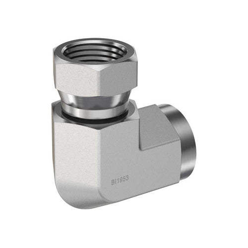 F NPT to NPSM 90° Hydraulic Adapter (1502)