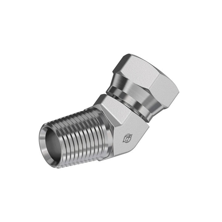 M NPT to NPSM 45° Hydraulic Adapter (1503)