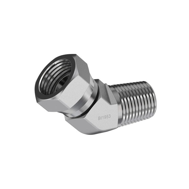 M NPT to NPSM 45° Hydraulic Adapter (1503)
