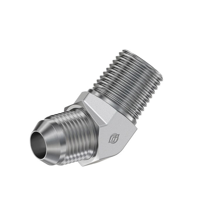 M JIC to M NPT 45° Hydraulic Adapter (2503)