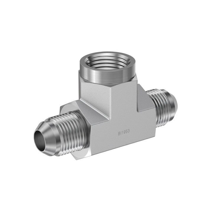 M JIC to F NPT Female Branch Tee Hydraulic Adapter (2602)