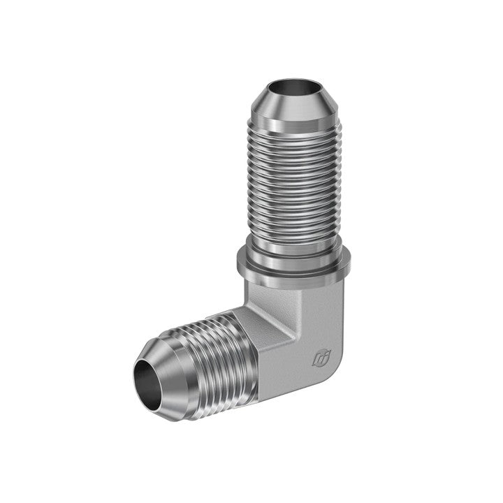 M JIC to M JIC Bulkhead 90° Hydraulic Adapter (2701)