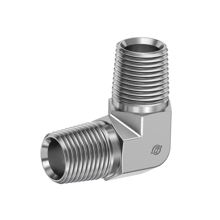 M NPT to M NPT 90° Hydraulic Adapter (5500)
