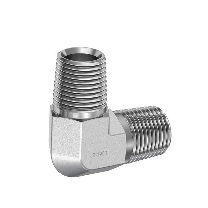 M NPT to M NPT 90° Hydraulic Adapter (5500)