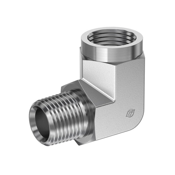 M NPT to F NPT 90° Hydraulic Adapter (5502)