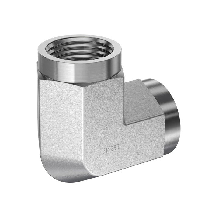 F NPT to F NPT 90° Hydraulic Adapter (5504)
