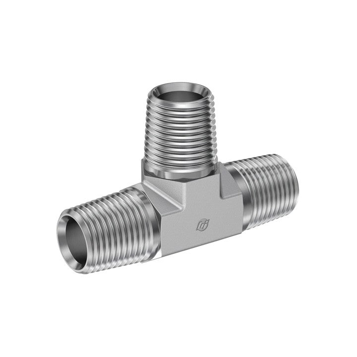 M NPT to M NPT Male Tee Hydraulic Adapter (5600)