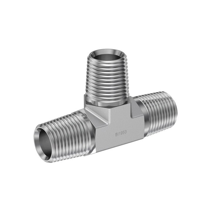 M NPT to M NPT Male Tee Hydraulic Adapter (5600)